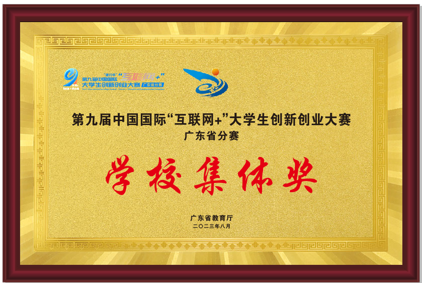 集团集体奖——第九届...